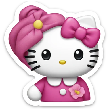 hello kitty  sticker