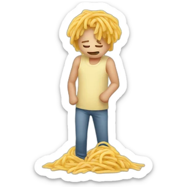 Knees weak arms spaghetti sticker