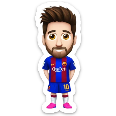 Messi Messi Ankara Messi Messi Ankara Messi gooooooal sticker