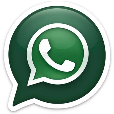 whatsapp logo sticker