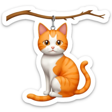 Mock the hang in there kitten  sticker