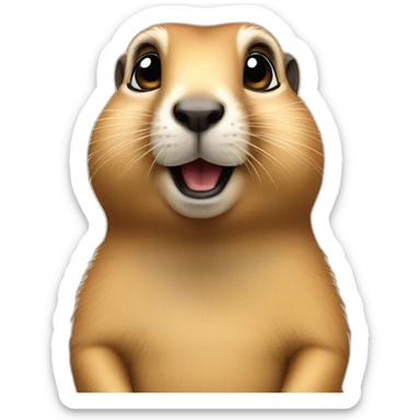 prairie dog sticker