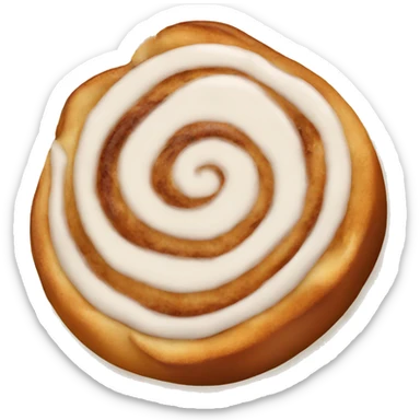 Cinnamon roll sticker