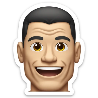 wwe  john cena wrestler sticker