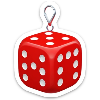 fuzzy dice sticker