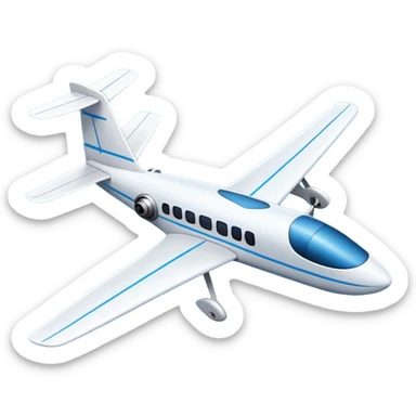 An icon featuring a remote-controlled model airplane soaring through the sky, with a detailed transmitter in the foreground. The sky is clear with motion lines showing flight. Transparent background emphasizes the precision, creativity, and joy of aeromodelling as a sport. sticker