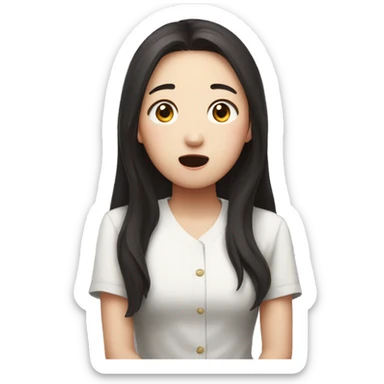 wonyoung surprised  sticker