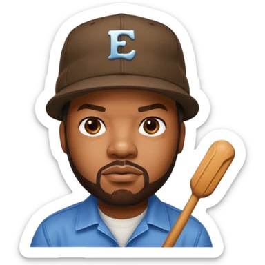 ice cube rapper sticker