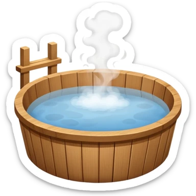 Ofuro: The Japanese Hot Bath Ritual sticker