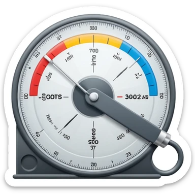 physiotherapy goniometer sticker