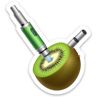 Kiwi sigaretta elettronica  sticker