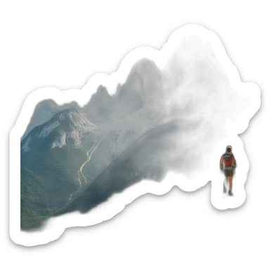 hiking-triglav sticker