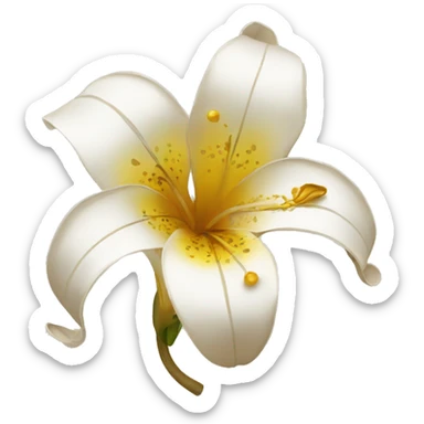 gilded lily sticker