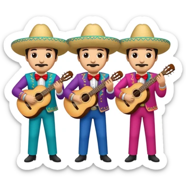 ahora quitarrasgitarras de mexico mariachis sticker