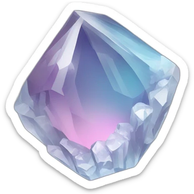 quartz crystal lbgt sticker