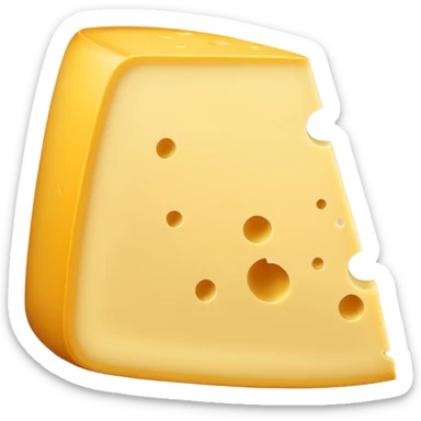 sliced gouda cheese sticker
