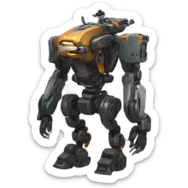 (horizon zero dawn robot long cou sticker