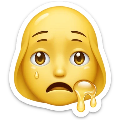 Cry iphone emoji sticker