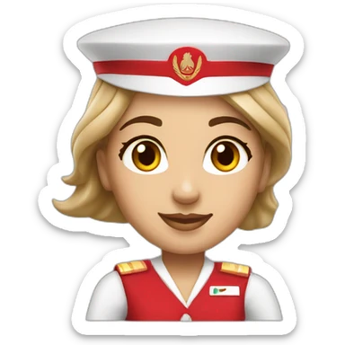 Emirates Airways cabin crew sticker