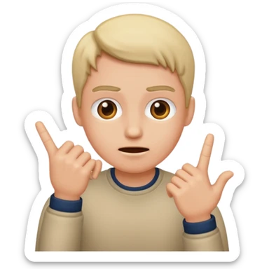 Ademanes groseros sticker