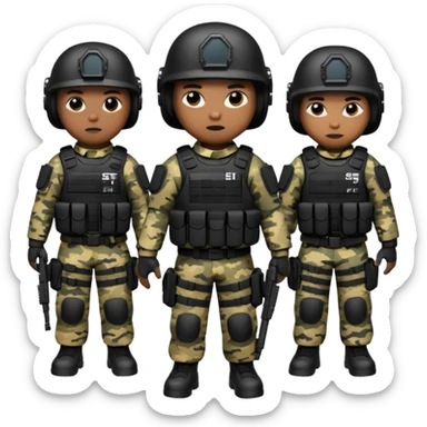 Black ops swat sticker