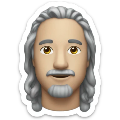 Generate blue tik emoji sticker