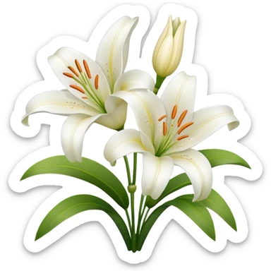 Lilies  sticker