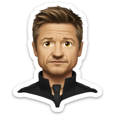 jeremy renner sticker
