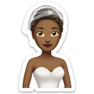 bride sticker
