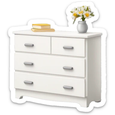 IKEA-white-dresser sticker
