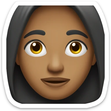 faça um cara negro claro abraçando uma pessoa branca cacheada sticker