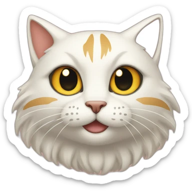 clow cat sticker