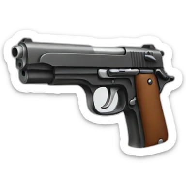 gun iOS 8 emoji sticker