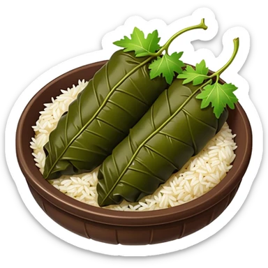 one piece of armenian dolma sticker