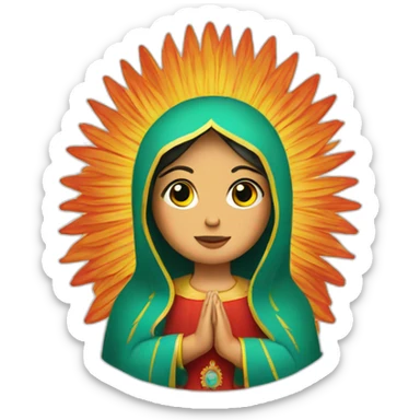Virgen de Guadalupe  sticker
