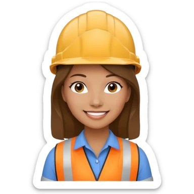 Princesse du BTP sticker