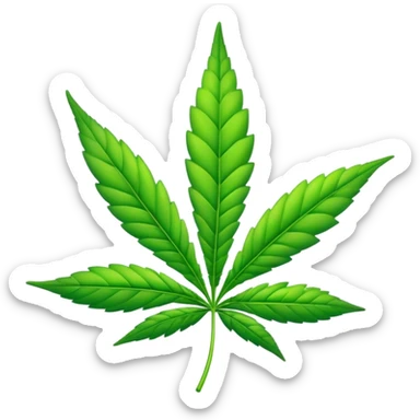 Weed sticker