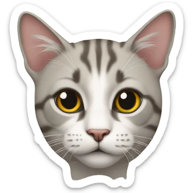 cat ladron sticker