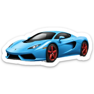 supercar sticker