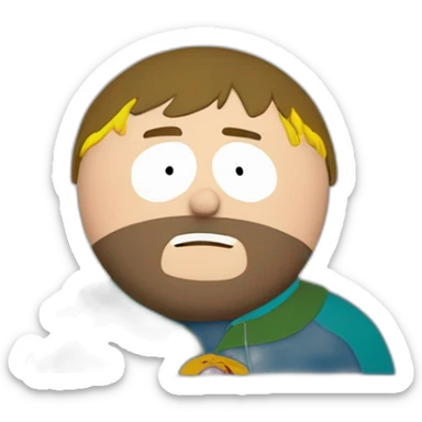 Eric cartman from South Park sticker