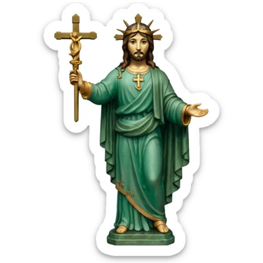 Cristo de la concordia sticker