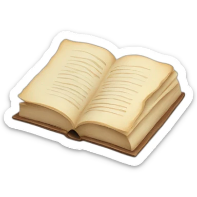 Book with happy face sticker