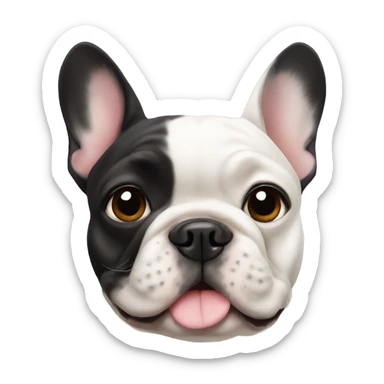 french bulldog sticker