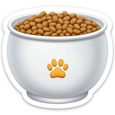 DOG food  sticker