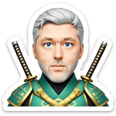 Samurai Guardian sticker