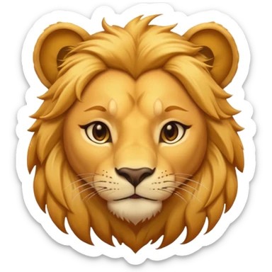 Animal Leona sticker