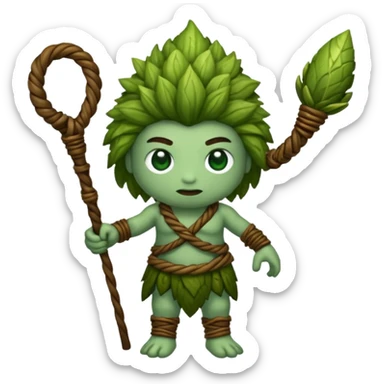 earth elemental lmoss green ong whip sticker