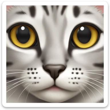 Cat breed Egyptian Mau sticker