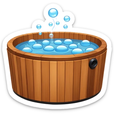 hot tub sticker