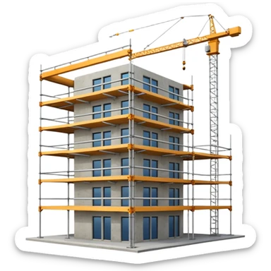 building under construction sticker